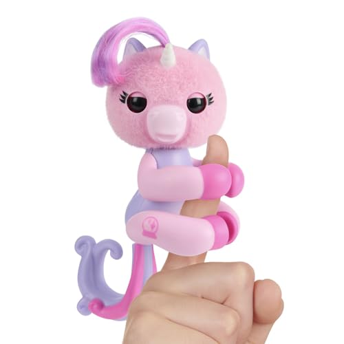 Fingerlings Magic Moods Interactive Baby Unicorn, Mimi (Pink), Tells Fortune and Mood, 70+ Sounds & Reactions (Ages 5+)