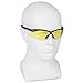 KleenGuard™ V30 Nemesis™ Safety Glasses (25659), Amber (Yellow) Lenses, Black Frame, Unisex for Men and Women (Qty 12)