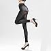 Sculpting Sleep Leg Shaper Pants Legging Socks Women Body Shaper Panties (Black, M)