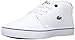 Lacoste Unisex-Child Juniors' Ampthill Sneaker (Retired Edition), White 1.0, 3