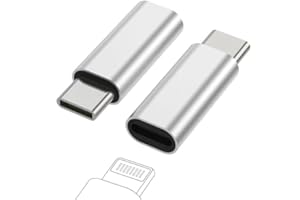ESBEECABLES 2Pack Lightning to USB C Adapter for iPhone 16,PD Fast Charging Compatible with iPhone 16/16 Plus/16 Pro/16 Pro Max/15/15 Plus/15 Pro/15 Pro Max and More,Support Data Transmission,Compact & Portable