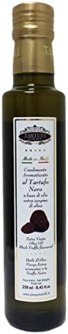 Black truffle flavored Extra Virgin olive oil, 8.45 fl. oz Made in Italy