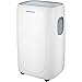 Emerson Quiet Kool 12000 BTU ASHRAE/8000 BTU DOE 115V Portable Air Conditioner with Dehumidifier and Remote Control, AC for Apartment, Bedroom, Medium Rooms up to 450 Sq. Ft. in White