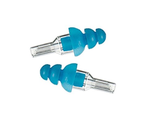 ER20 ETY-Plugs Hearing Protection Earplugs, Standard Fit, Clear Stem with Blue Tip (Light Blue)