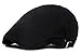 Qunson 2 Pack Men's Adjustable Flat Cap Ivy Gatsby Newsboy Hat