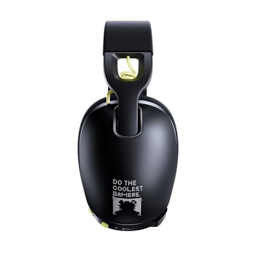 ONIKUMA GAMING Headset Gamer sem Fio para PS5, PS4, PC, 2.4GHz USB e Bluetooth 5.3, Preto, Over Ear