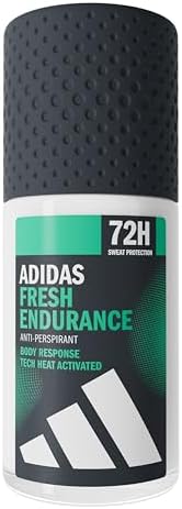 , Fresh Endurance Deodorante Roll-on Anti-traspirante Uomo, 72 Ore di Protezione, Formula Vegana e Senza Alcol, 50ml