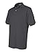 Jerzees 50/50 Men's 5.6 oz. Jersey Polo with Spotshield (Charcoal Grey, XXX-Large)