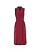 Simple Retro Women's 1950s Vintage V-neck Bridesmaid Party Dress