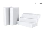USMYTHA 200PCS/lots Magic Eraser Cleaner Sponge Melamine Foam 10x6x2CM