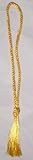 100 Goldenrod Yellow Colored Bookmark Tassels