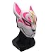 Teimei Natural Latex Fox Women Drift Mask Halloween Costumes Adults Props