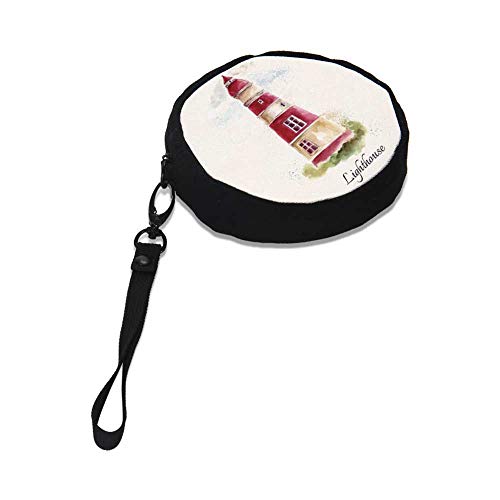 1 Lighthouse+Durable+Round+Coin+Watercolor