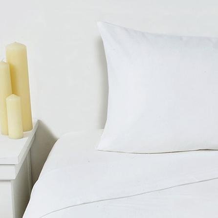 100 Soft Natural Brushed Cotton Luxury One Pair Flannelette