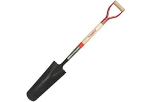 UNIONTOOLS Union Tools Razorback 16" Drain Spade with D-Grip Handle