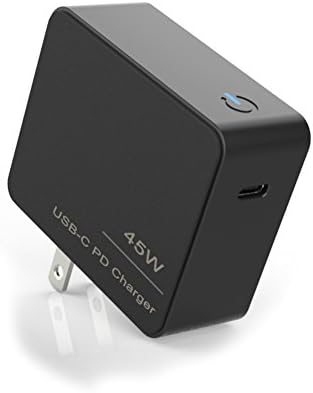 45W USB Type C Wall Charger, Quick Charging USB Power delivery PD Charger for iPhone X/8/8 Plus,MacBook 2015/2016, Nintendo Switch,HUAWEI Mate 10, Pixel C, MOTO Z, Samsung Notebook