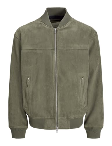 JACK & JONES Herren Jprccfrank Bomber Jacket, Tea Leaf, s
