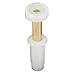 Prime-Line 3/4 in. Dia. x 2-1/4 in. L Mill Plastic/Steel Guide Roller 2 pk