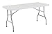 NPS 30" x 60" Heavy Duty Folding Table, Speckled Gray, 1,000 lb Capacity primary