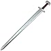 Wood Ulfberht Viking Longsword of Magni Norse God of Strength 42