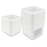 LENMAR Rise Bluetooth Rechargeable Mini Speaker, Big Sound, Small, Portable Size | White