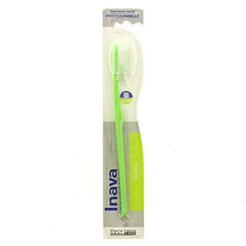 Inava Soft Toothbrush 20/100, Not Powered, Recyclable, Unisex-Adults