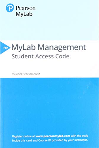 Strategic Management Mylab Access