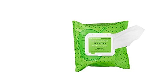Sephora green tea exfoliating wipes