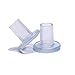 MQ High Heel Protectors(2 Pairs/Clear) for Walking On Grass & Mud,Perfect for Weddings,Outdoor Events