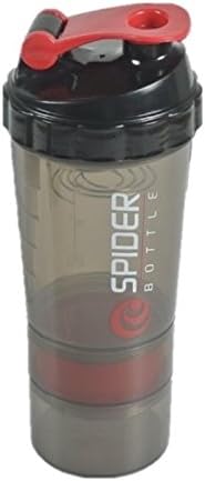 Shaker &amp; Blender Drink Bottle for Protein Powder Red