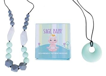 best silicone teething necklace