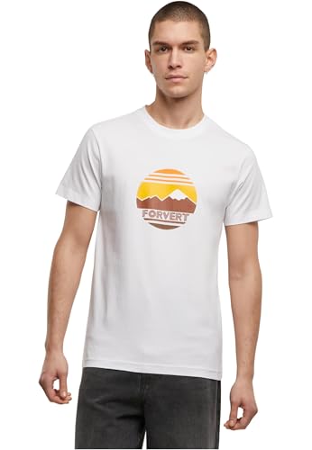 Forvert T-Shirt Roundneck Bishop, für Herren, White, S