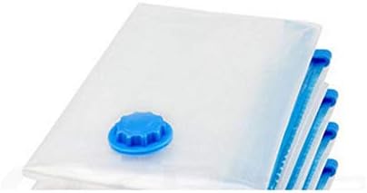 ZengBuks Vacuum Compression Storage Space Saving Seal Plastic Bags - Transparent 60x80