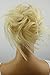 CAISHA XXL Hairpiece Scrunchie Updo Voluminous Slightly Wavy Messy Bun Platinumblond G3F
