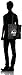 Herschel Packable Tote Bag, Black, One Size