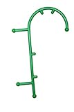 Remedy Cane Remedy Cane 1 Trigger Point Self Massaging Lower Back, Neck, Shoulder Massager Pressure Point Sore Muscles Benefits