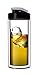 Sun's Tea Glass Double-Wall Tumbler (TM) | 18oz Travel Mug with Lid | Ultra Clear (See-Thru) Borosilicate Glass