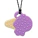 V-TOP Silicone Chew Necklaces for Sensory Girls, 4 Pack Chewy Necklace Sensory Kids, ADHD, Autism, SPD, Special Needs, Pink
