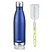 vanpo Vacuum Insulated Water Bottle Double Wall Stainless Steel Cola Shape Bottle 17OZ Keeps Drinks Cold for 12 Hours & Hot for 8 Hours,NO Sweating