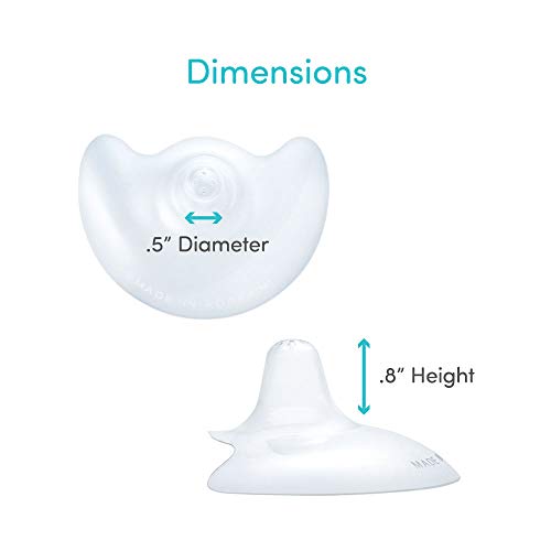 Mother-K Ultra-Slim, Non-Toxic Soft Silicone Nipple Shield with Storage Case - Thumbnail 4