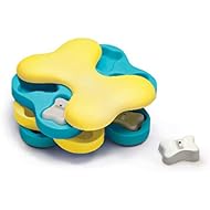 Outward Hound Nina Ottosson Dog Tornado Puzzle Toy â€“ Stimulating Interactive Dog Game for Dispensing Treats (67332), Blue