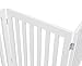 INTERNET'S BEST Dog Gate Indoor Freestanding Pet Barrier, Folding Wood Dog Fence, Extra Wide Doorway Puppy Gate, Indoor Animal Privacy Panel, Wooden Cat Fence - 4 Panel - 36