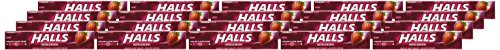 HALLS COUGH DROPS, (STRAWBERRY, 9 DROPS, 20-PACK)
