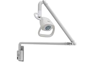 DOC.ROYAL Wall Mounted Adjustable Dental Lab Exam Lamp LED Surgical Shadowless Light KD-2021W-3