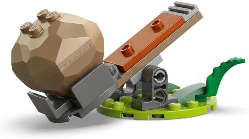 Sonic the Hedgehog Knuckles vs. Dr. Eggmans Egg Crusher Mech - Kreatives Spielzeug mit 2 Minifiguren, Ringe & Chaos Emeralds - Gamer Geschenk Jungen & Mädchen ab 8 Jahren - 77005
