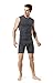 TM-MUA05-ZDG_Large Tesla Men's R Neck Sleeveless Muscle Tank Dry Compression Baselayer MUA05
