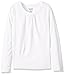 French Toast Girls' Long Sleeve Crew Neck Tee Shirt