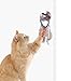 SmartyKat Dream Dangler 2-in-1 Hanging Feather Cat Toy - Multi Color, One Size