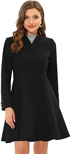 Amazon.com: HGps8w Winter Coats for Women Vintage Stand Collar