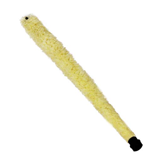 Zerama Saxophone Cleaning Brush Alto Tenor Soprano Saxophone Woodwind Instrument Soft Durable Cleaner Pad Saver